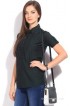 Flying Machine Casual Short Sleeve Solid Women's Top Flying Machine Casual Short Sleeve Solid Women's Top